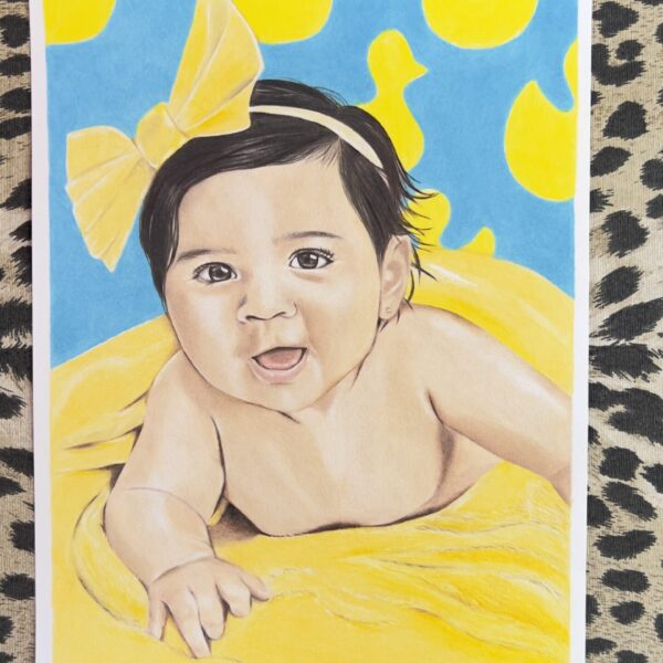 Desenho Realista a lápis de cor 