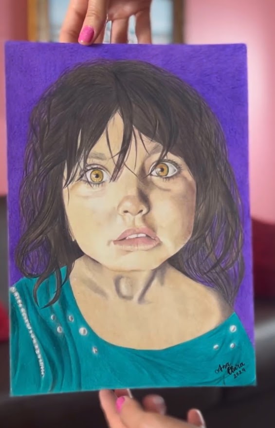 Desenho Realista à Lápis de Cor - Imagem 2